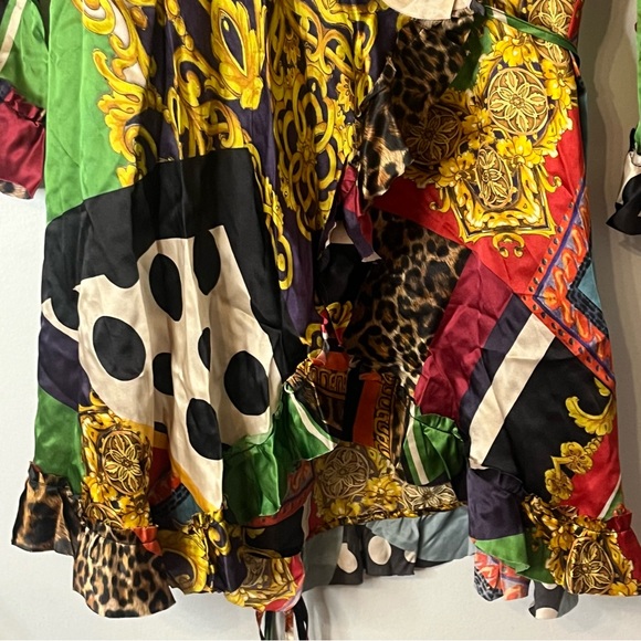 NWT Kooples Silk Dress Very hard to photograph. This is a gorgeous dress Size S - Picture 3 of 8